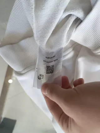 Felpa Moncler Bianca XL