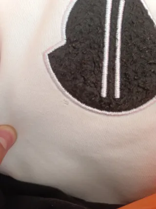 Felpa Moncler Bianca XL