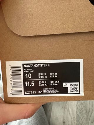 Nike Hot Step 2 Drake NOCTA Bianche