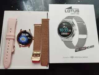 Reloj Lotus Smartime Mujer oro rosa , rosa