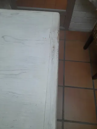 Mesa plegable de pino No envio