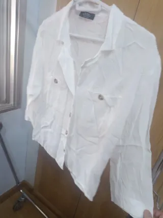 Camisa Bershka Blanca