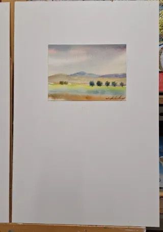 Quadri acquerello paesaggio