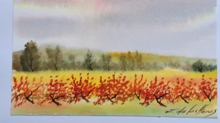 Quadri acquerello paesaggio