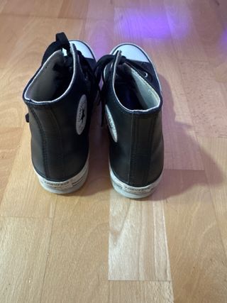 Zapatillas Converse Negras Piel Mujer/Hombre