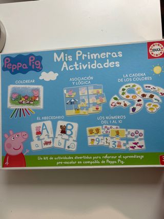 Juego Peppa Pig Mis Primeras Actividades Educa
