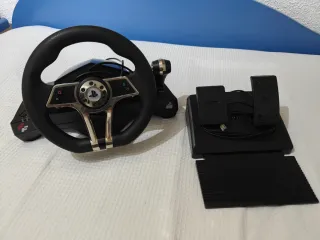 Volante con marce + Pedali ufficiali PS4/PS3 Play