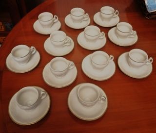 Set da tè-caffè in porcellana ceca LC Bernadotte