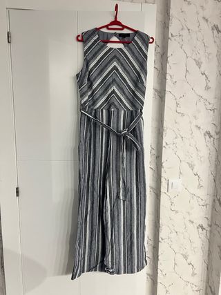 Mono Cortefiel rayas grises y blancas