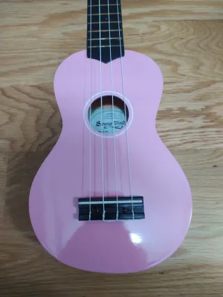 Ukelele rosa