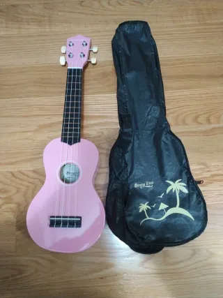 Ukelele rosa