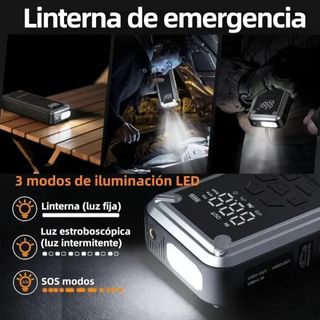 Arrancador Coche 7000A y Compresor Aire 150PSI