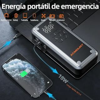 Arrancador Coche 7000A y Compresor Aire 150PSI