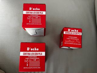 Luci LED di Natale, mai usate