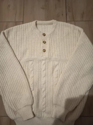 Maglione lana fatto a mano