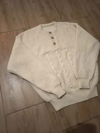 Maglione lana fatto a mano