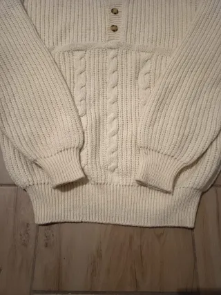 Maglione lana fatto a mano