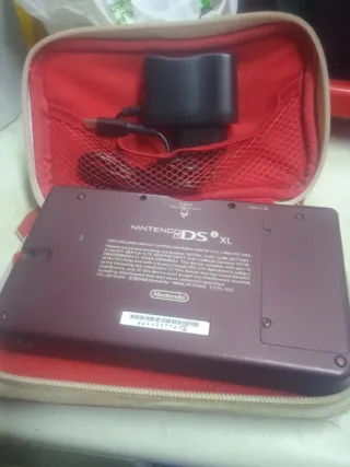 Nintendo DS con juegos y accesorios