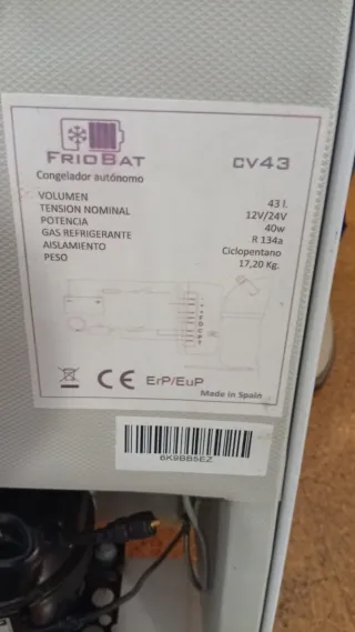 Mini congelatore portatile FRIOBAT CV43