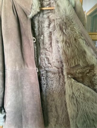 Cappotto shearling vintage