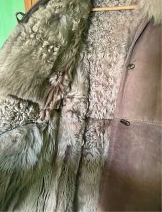 Cappotto shearling vintage
