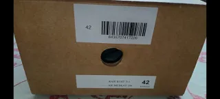 Zapatillas Morrison Talla 42 Beige y Rojo