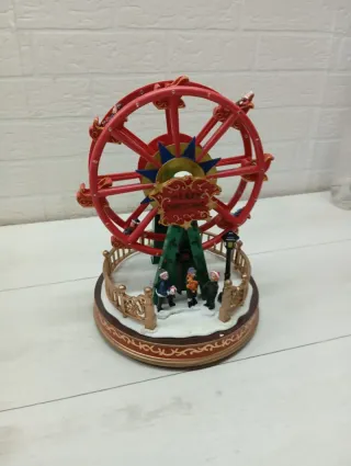 Ruota di Natale con Luci