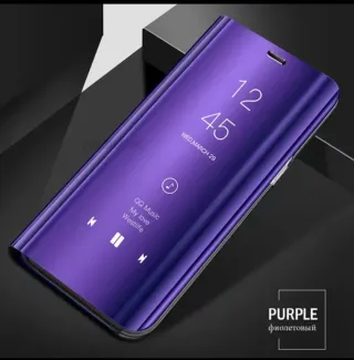 Custodia a specchio viola per Samsung S9