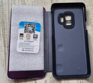 Custodia a specchio viola per Samsung S9