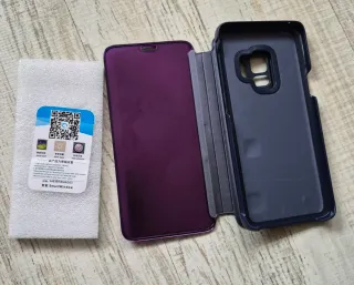 Custodia a specchio viola per Samsung S9