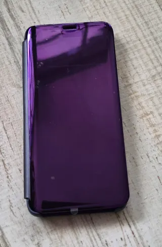 Custodia a specchio viola per Samsung S9