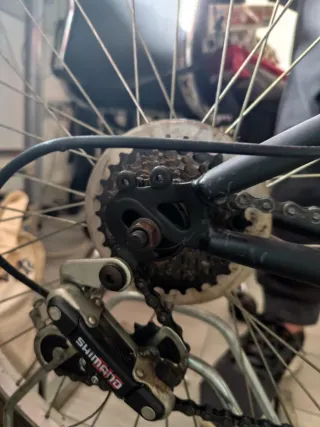 Bicicleta montaña adulto cambio Shimano