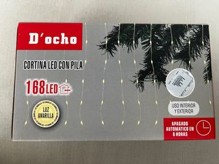 Cortina di luci LED per Natale, mai usata