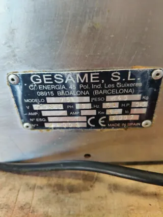 Formadora Hamburguesas/Albóndigas Industrial