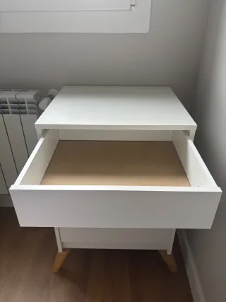 Cajonera blanca 4 cajones