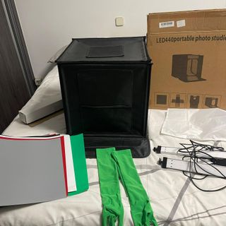 Caja de estudio fotográfico LED portátil - Nuevo