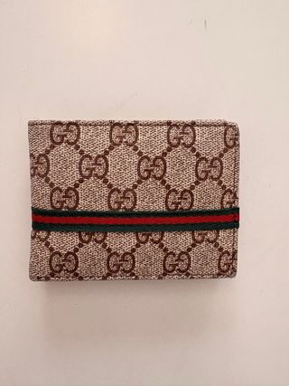 Portafoglio Gucci Beige e Marrone