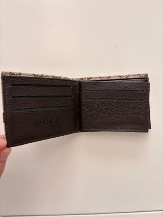 Portafoglio Gucci Beige e Marrone