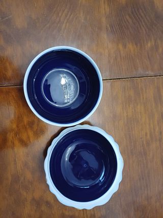 Joyero Limoges Azul Cobalto y Dorado