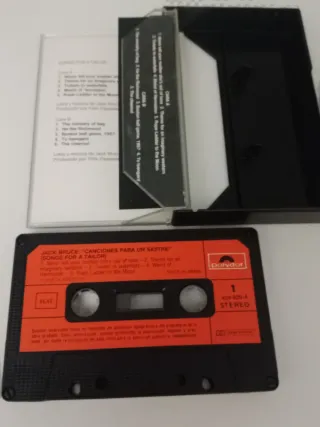 Cassette Jack Bruce Songs for a Tailor