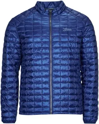 Chaqueta Guess Hombre Azul Nueva