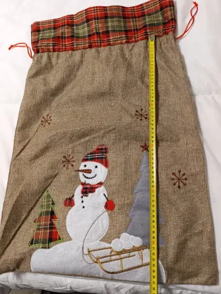 Saco regalos papá noel . Nuevo