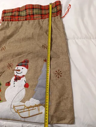 Saco regalos papá noel . Nuevo