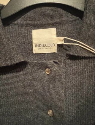 Vestido largo lana H&M Talla M