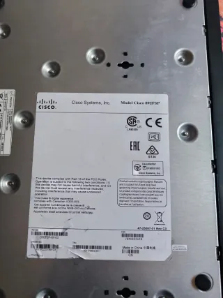 Router Cisco Serie 890