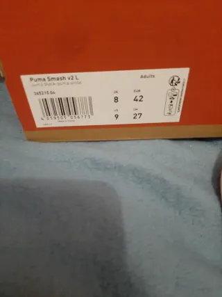 Scarpe Puma Smash v2 Nere 42 con scatola originale