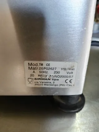 Cortadora de Verduras Industrial Sirman