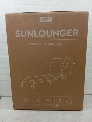 Tumbona Keter Jaipur - Plegable