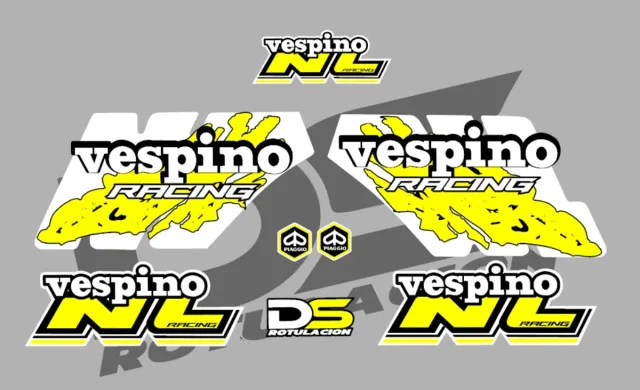 Kit Vinilos Vespino NL Racing