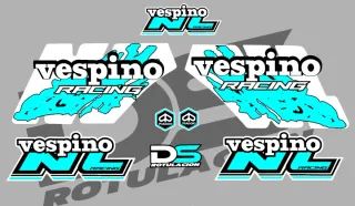 Kit Vinilos Vespino NL Racing
